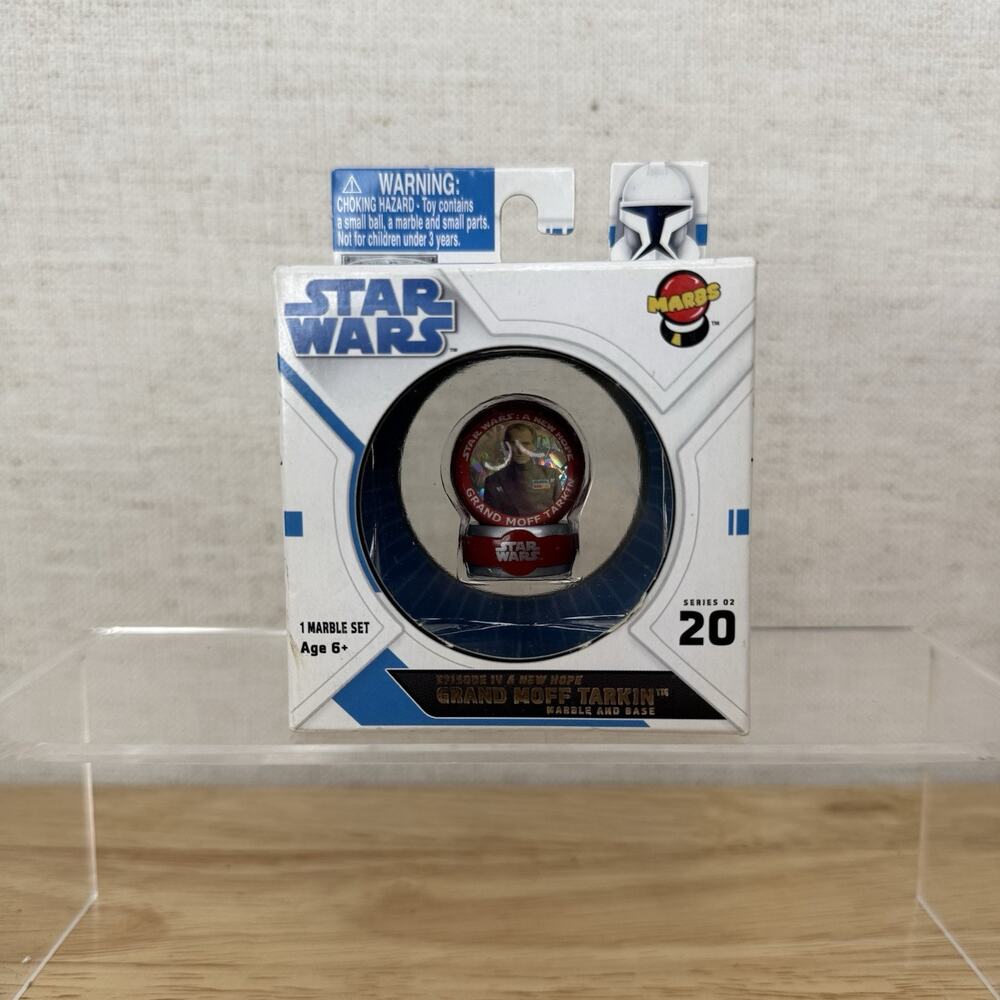 Star Wars Marbs Grand Moff Tarkin #20 Episode IV: A New Hope Marble + Base NIB